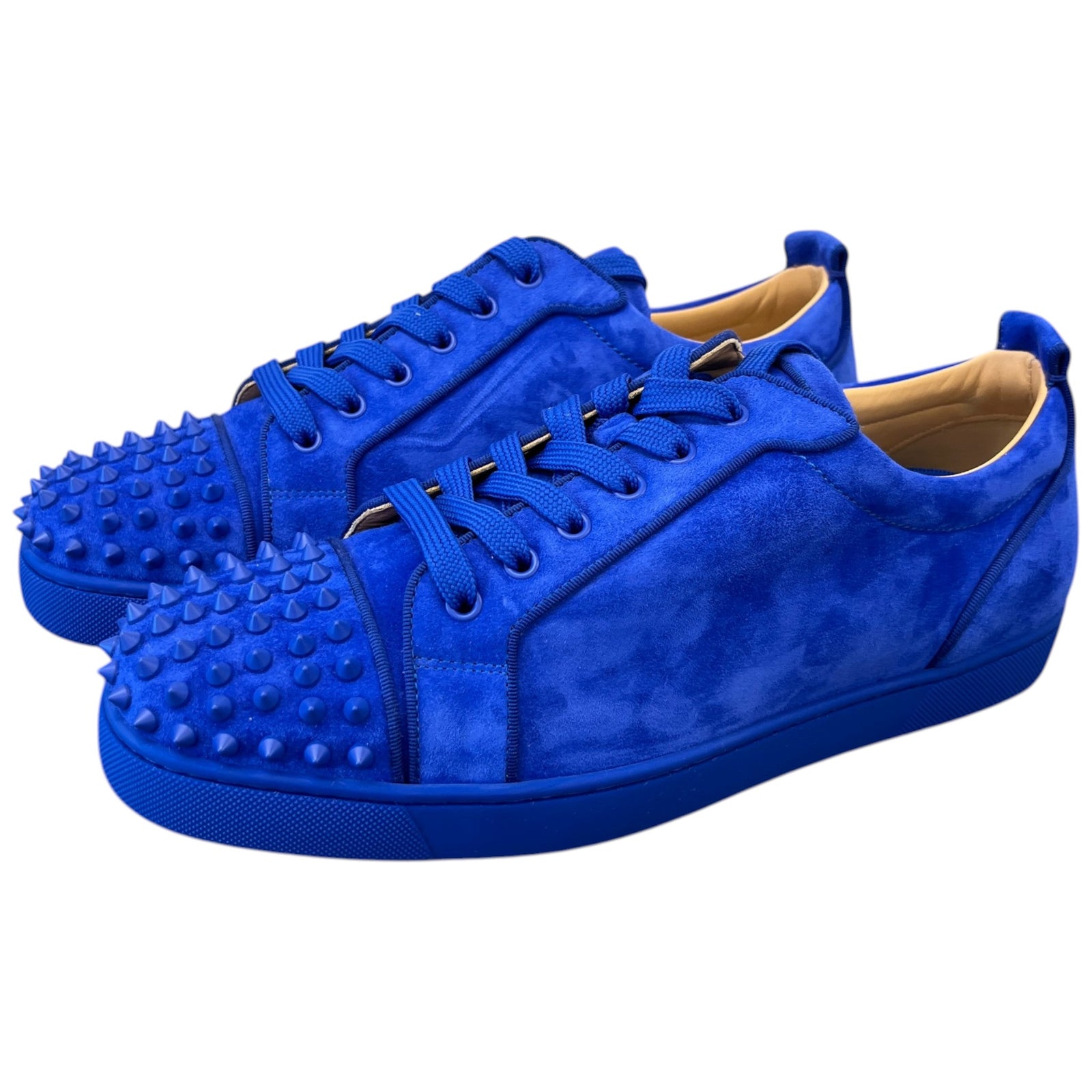 Men's Louis Junior Spikes Low Trainers Blue Size 11 - Photo 9