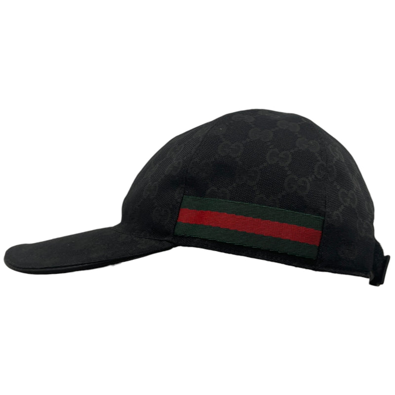 Men's GG Baseball Cap Black Size S