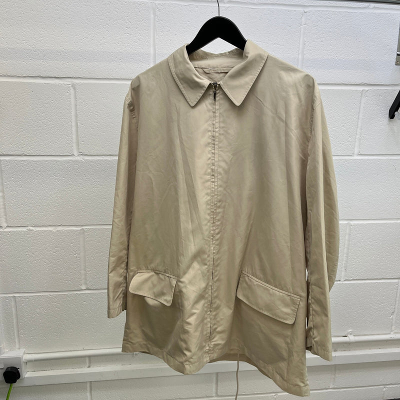 Women's Pac-A-Mac Jacket Beige Size L