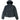 Women's Plaque Logo Re-Nylon Down Jacket Black Size IT 42 / UK 10