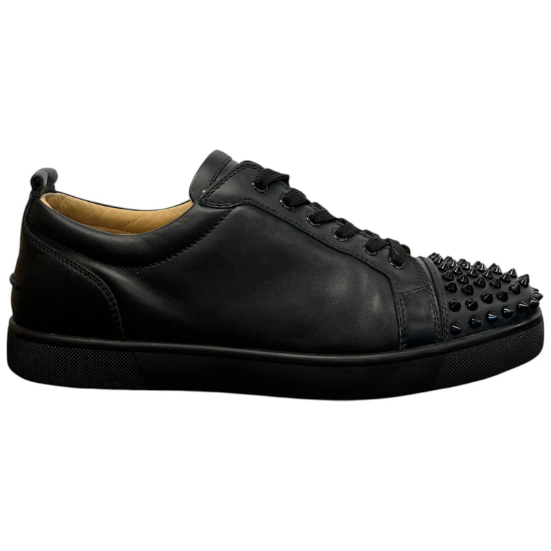 Men's Louis Junior Spike Low Trainers Black Size 10