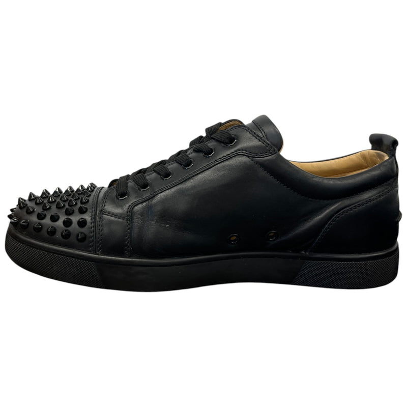 Men's Louis Junior Spike Low Trainers Black Size 10