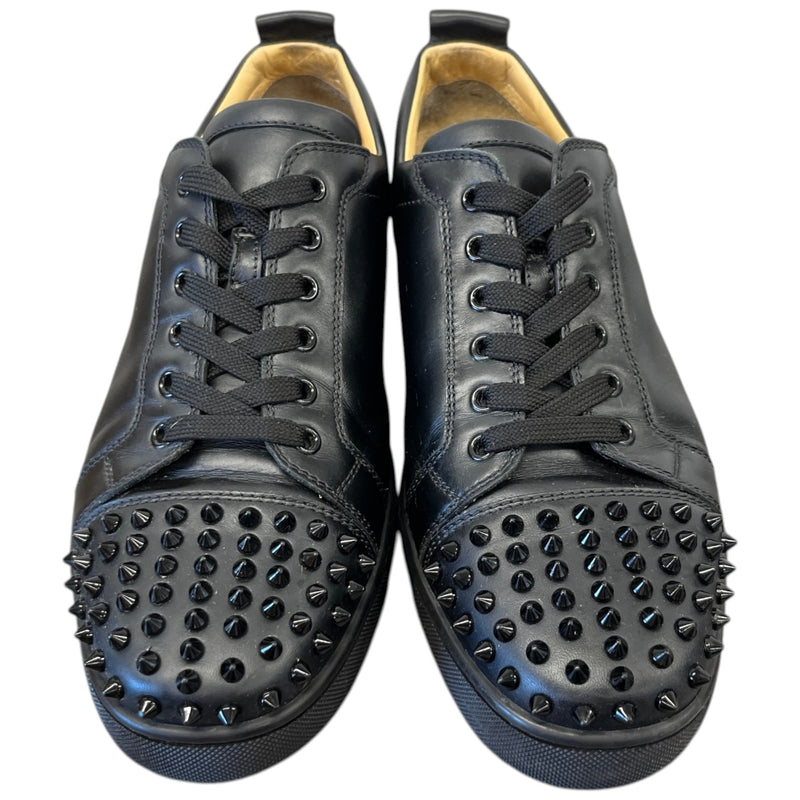 Men's Louis Junior Spike Low Trainers Black Size 10