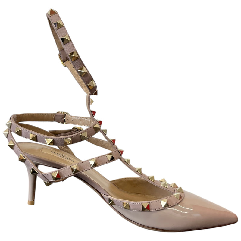 Women's Rockstud Heels Nude Size UK 6.5 / EU 39.5