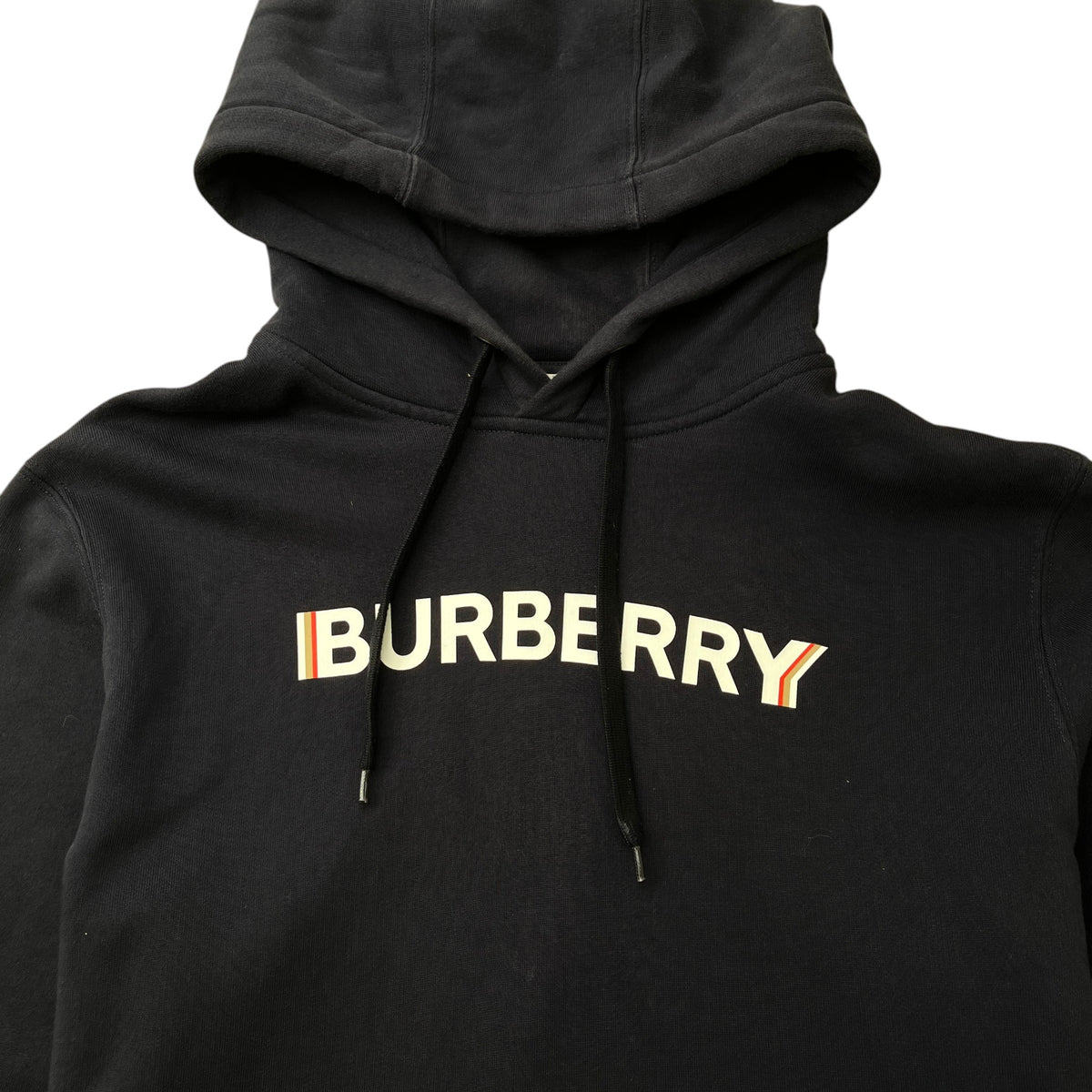 Men's Logo Print Hoodie Navy Size L - Photo 5