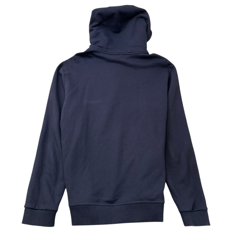 Men's Logo Print Hoodie Navy Size L