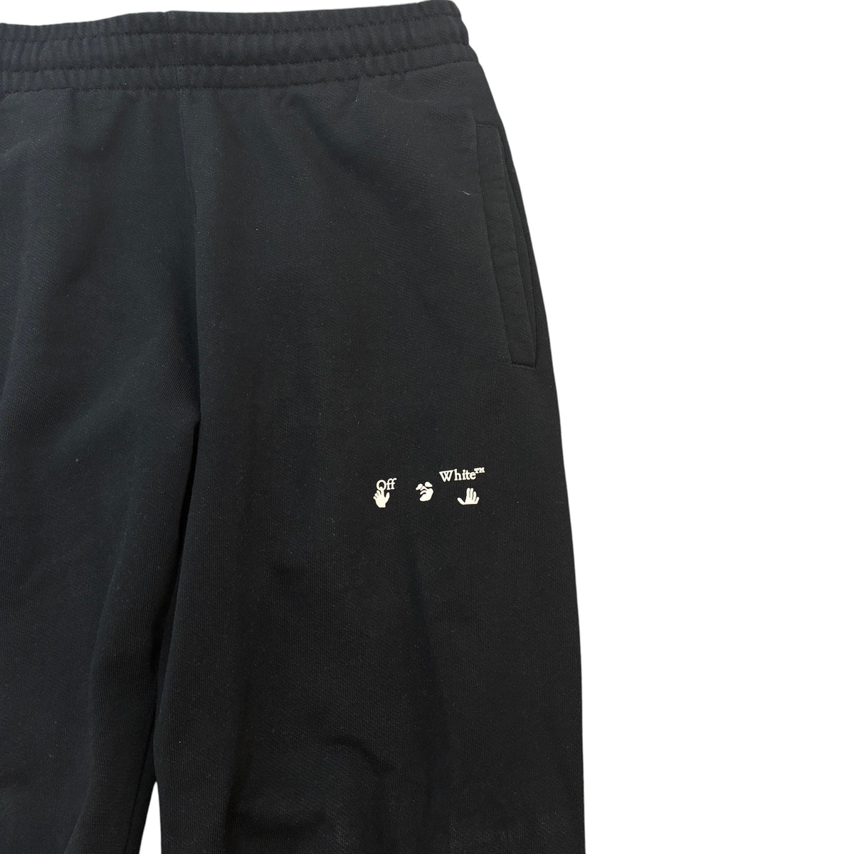 Men's Logo Print Joggers Black Size S / W30 - Photo 5