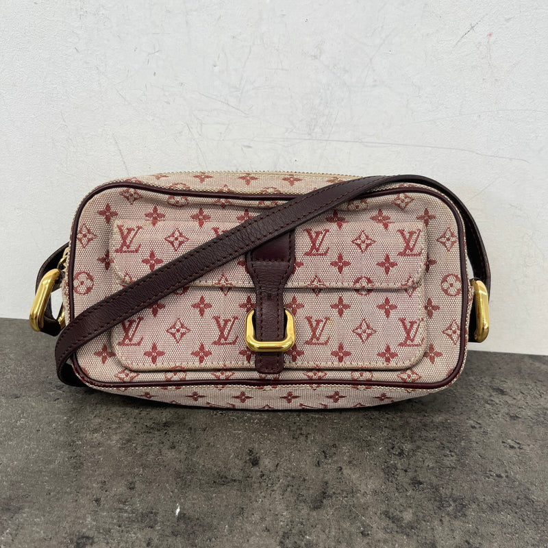 Women's Monogram Mini Lin Juliette MM Crossbody Bag Pink