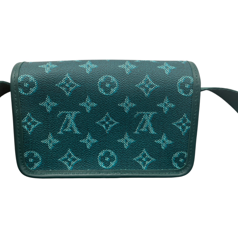 Men's Monogram Heritage Bosphore Wearable Wallet Messenger Bag Green