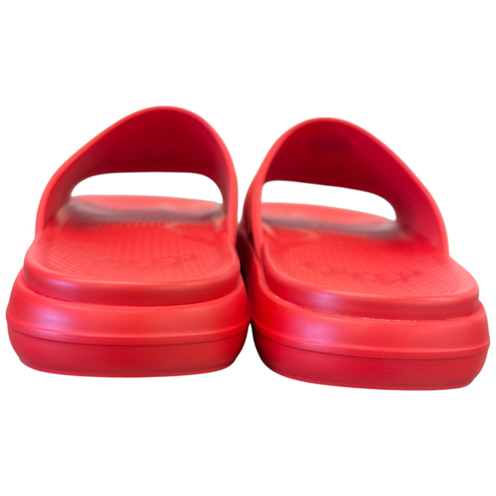 Men's Interlocking G Slides Red Size 9 - Photo 7