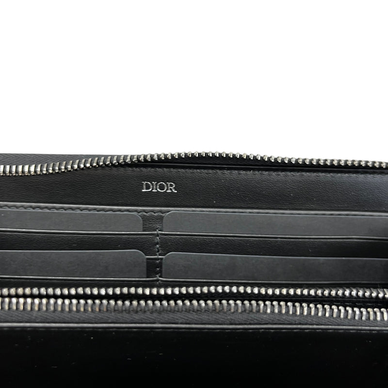Men's Cd Diamond Wallet Grey