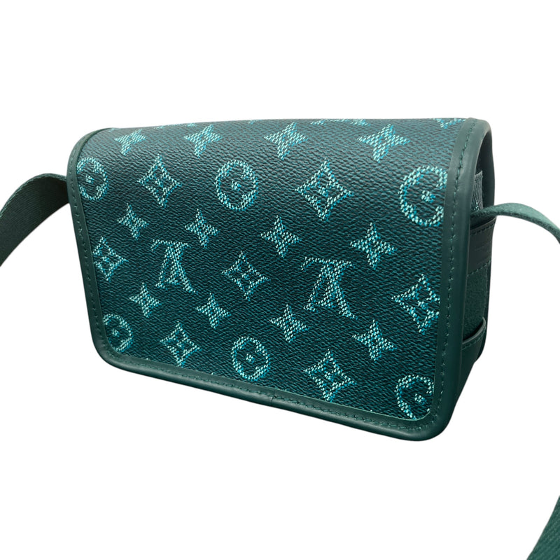 Men's Monogram Heritage Bosphore Wearable Wallet Messenger Bag Green