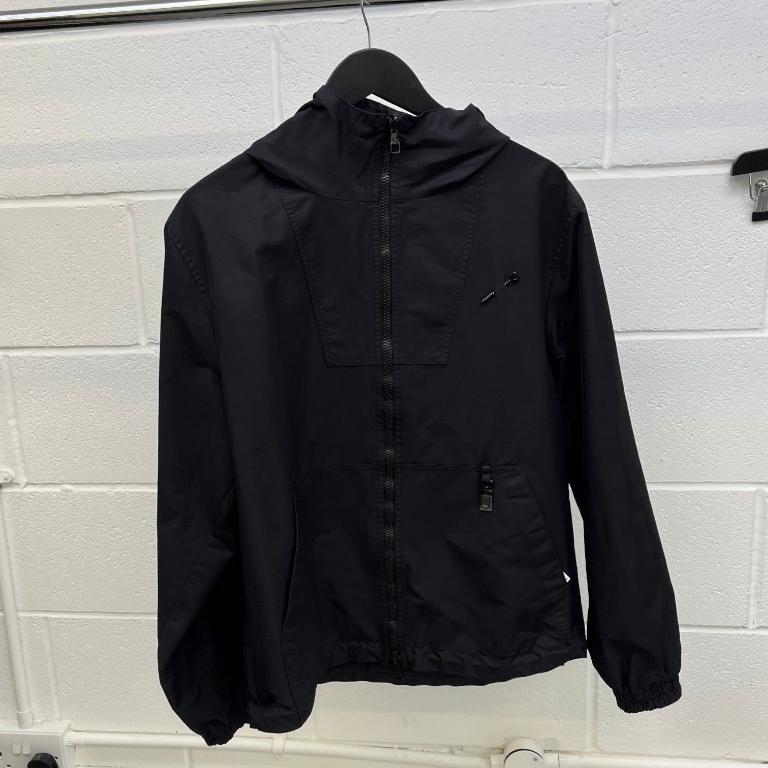 Men's Reversible Monogram Windbreaker Black Size IT 48 / M - Photo 11