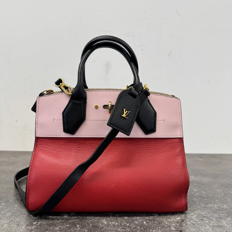 Women's City Steamer Handbag Red