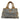 Women's Straw Applique Logo Bag Multi-Coloured