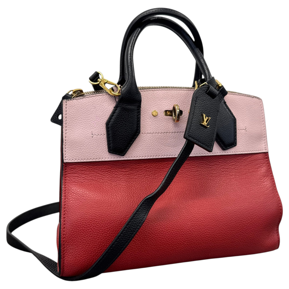 Women's City Steamer Handbag Red - Photo 4
