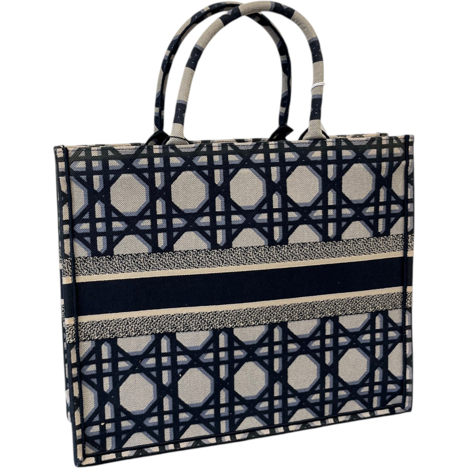 Women's Book Tote Bag Navy - Photo 10