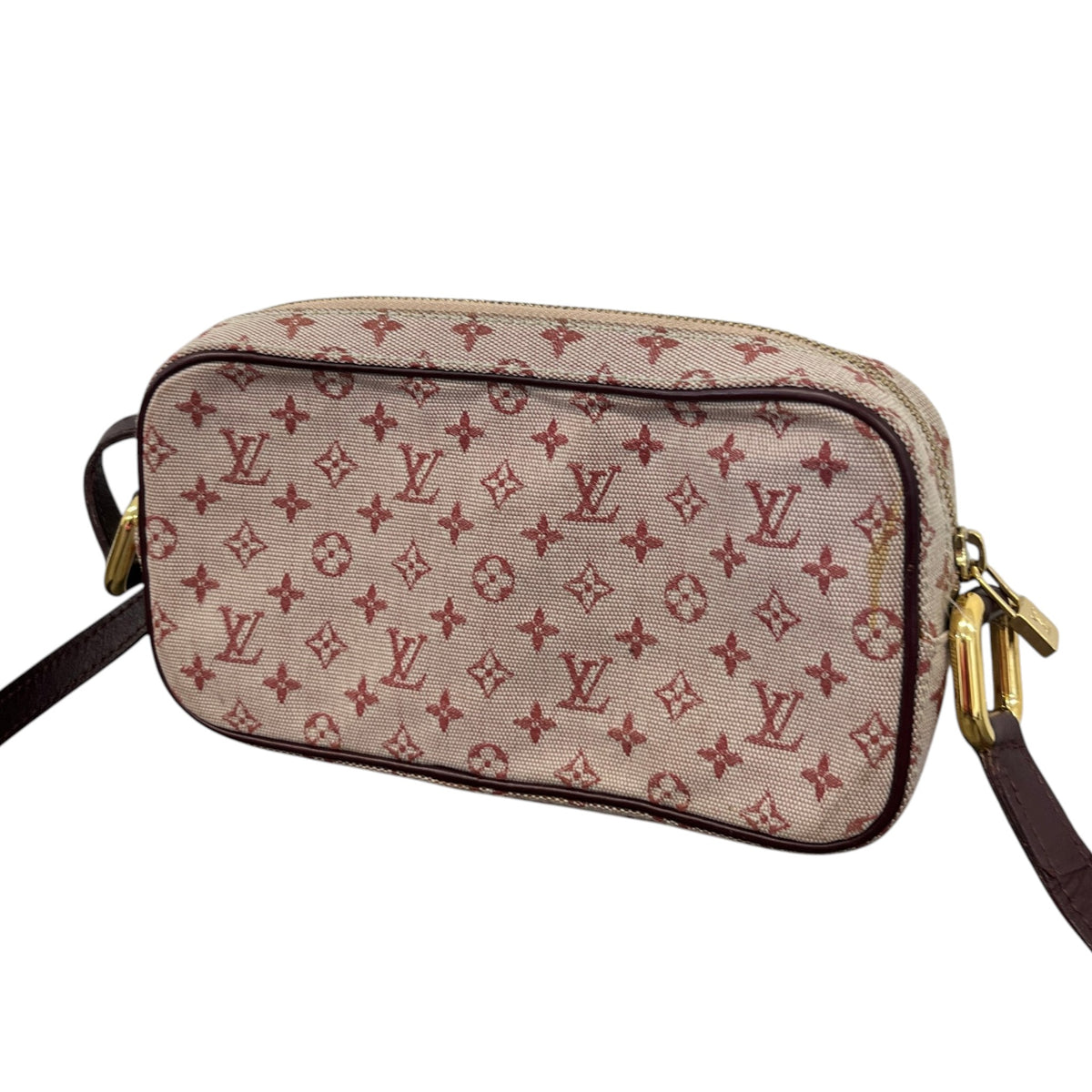 Women's Monogram Mini Lin Juliette MM Crossbody Bag Pink - Photo 9