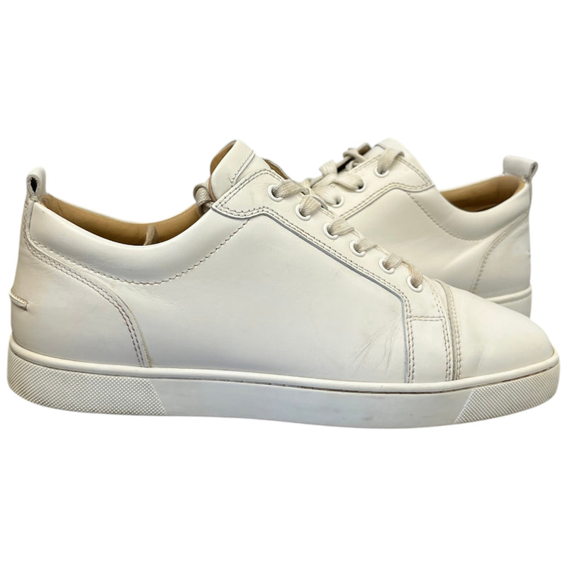 Men's Louis Junior Low Trainers Cream Size 9