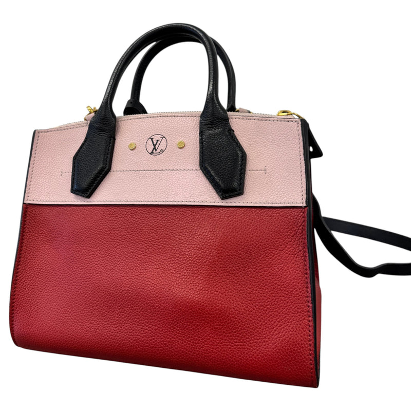 Women's City Steamer Handbag Red