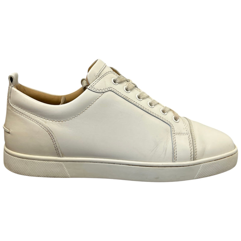 Men's Louis Junior Low Trainers Cream Size 9