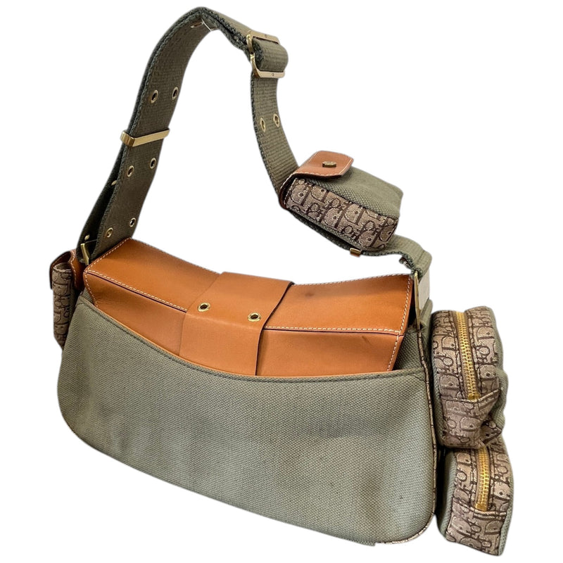 Women's Vintage Street Chic Columbus Handbag Khaki