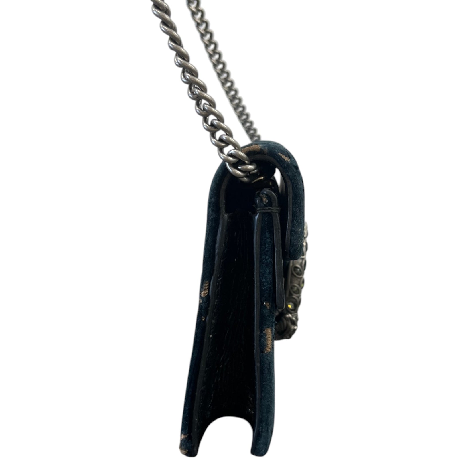 Women's Gg Supreme Dionysus Super Mini Handbag Navy - Photo 6
