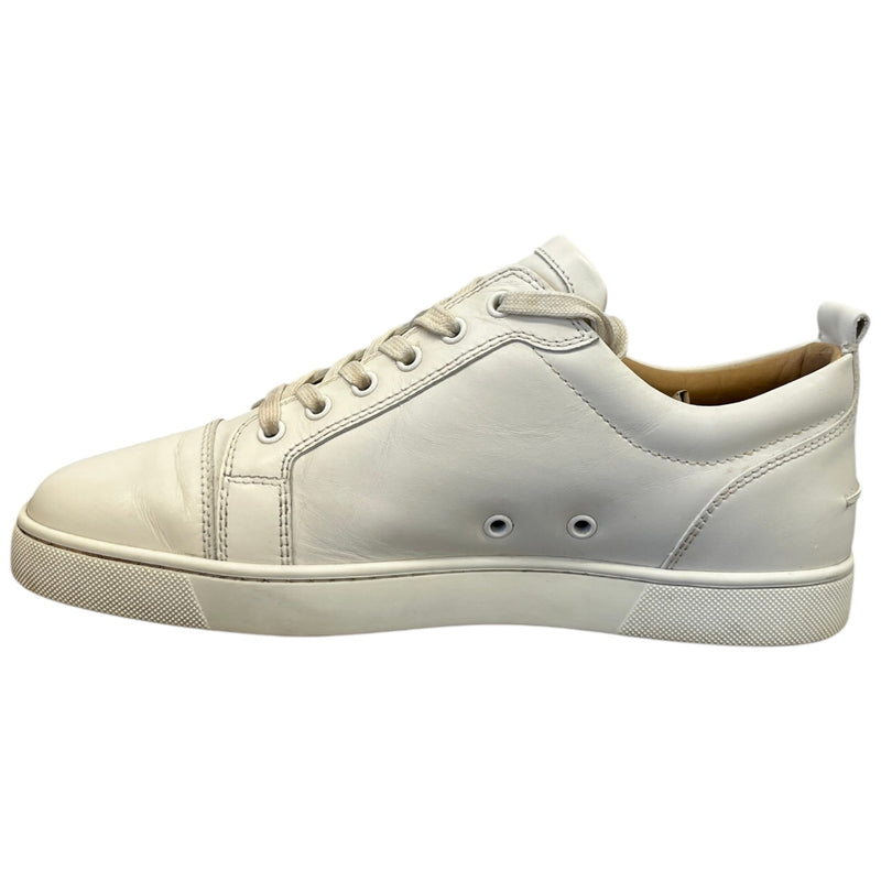 Men's Louis Junior Low Trainers Cream Size 9