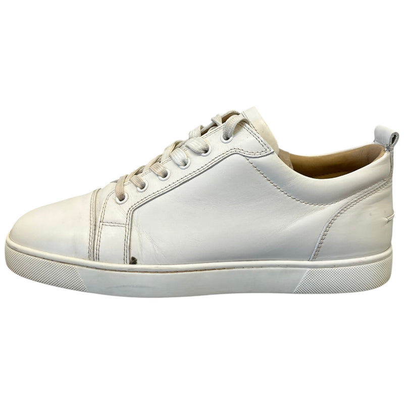 Men's Louis Junior Low Trainers Cream Size 9