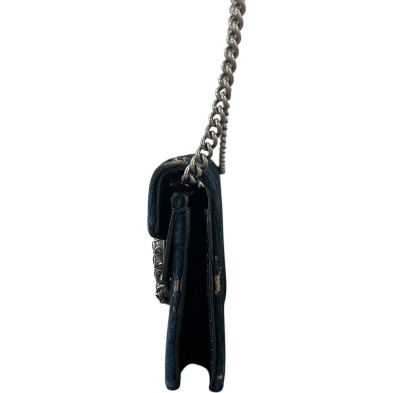 Women's Gg Supreme Dionysus Super Mini Handbag Navy