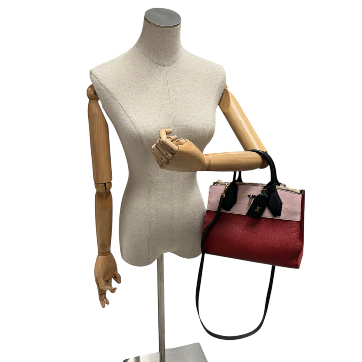 Women's City Steamer Handbag Red - Photo 2