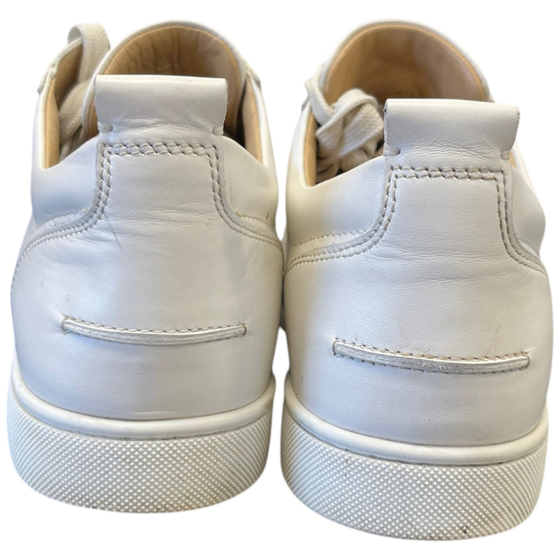 Men's Louis Junior Low Trainers Cream Size 9