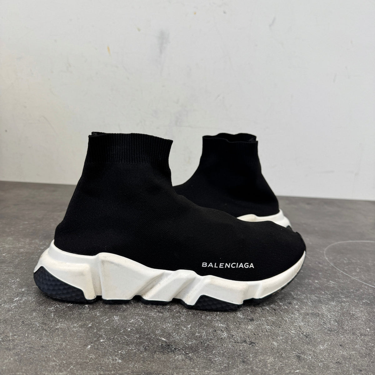 Women's Speed Sock High Trainers Black Size UK 6 / EU 39 - Photo 11