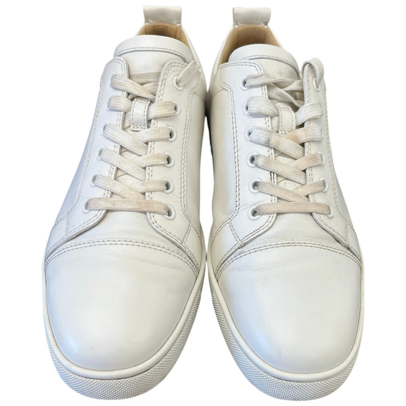 Men's Louis Junior Low Trainers Cream Size 9