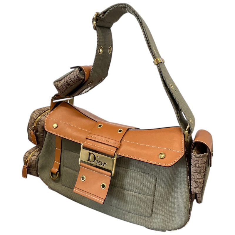 Women's Vintage Street Chic Columbus Handbag Khaki