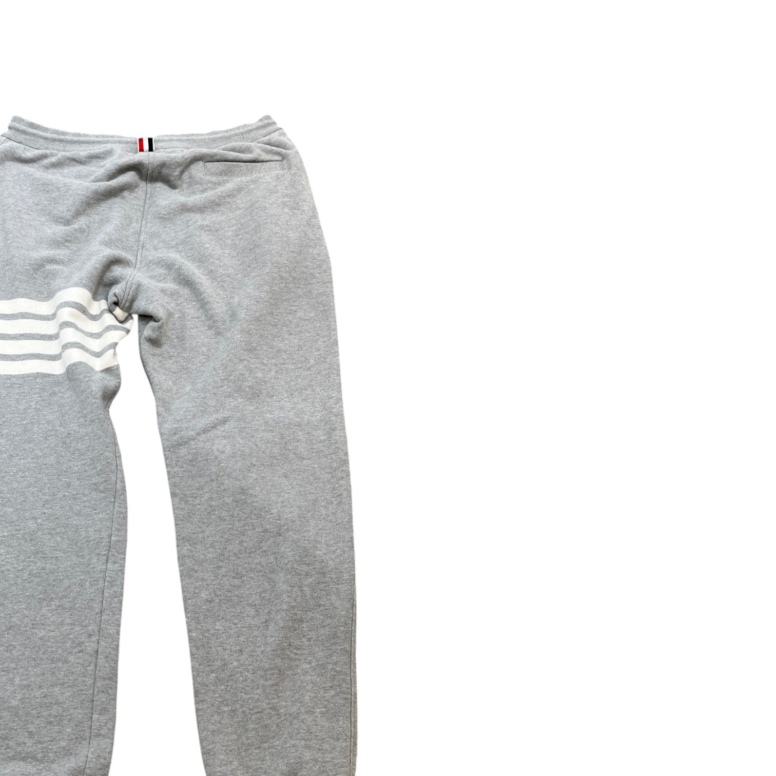 Men's Stripe Logo Joggers Grey Size M - Photo 4