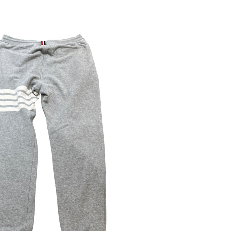 Men's Stripe Logo Joggers Grey Size M