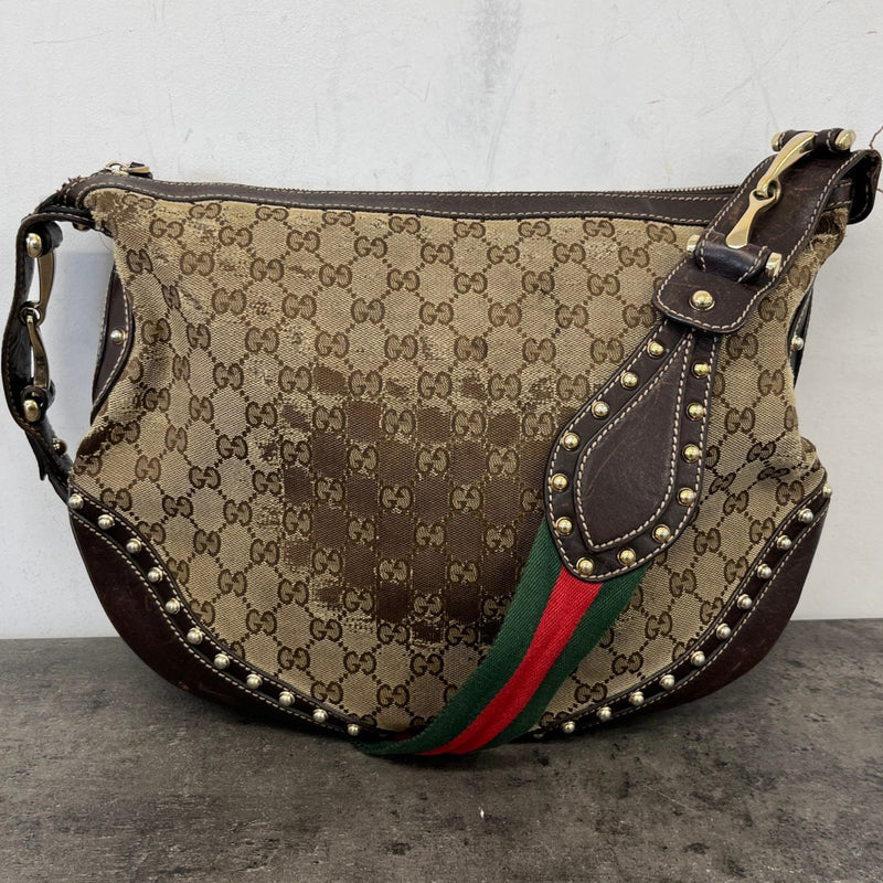 Women's Gg Supreme Pelham Hobo Bag Beige
