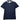 Men's Embroidered Collar Polo Shirt Navy Size M