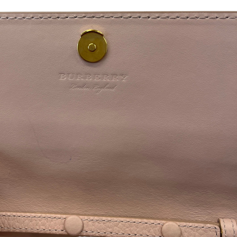Women's Embossed Logo Crossbody Bag Pink