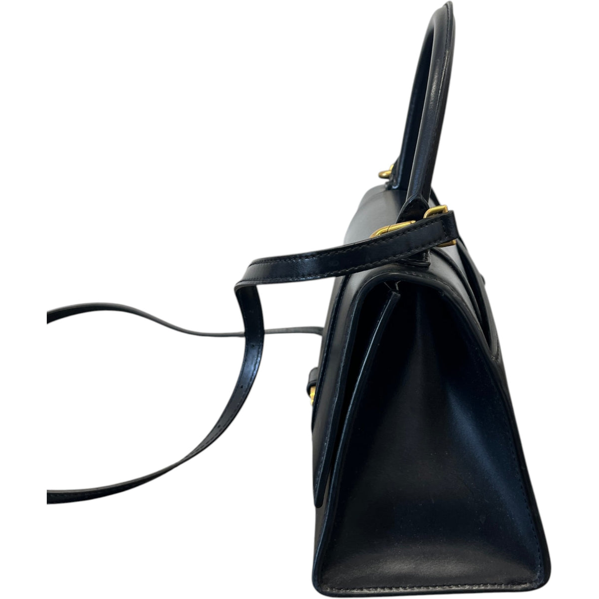 Women's Hourglass Medium Handbag Black - Photo 8