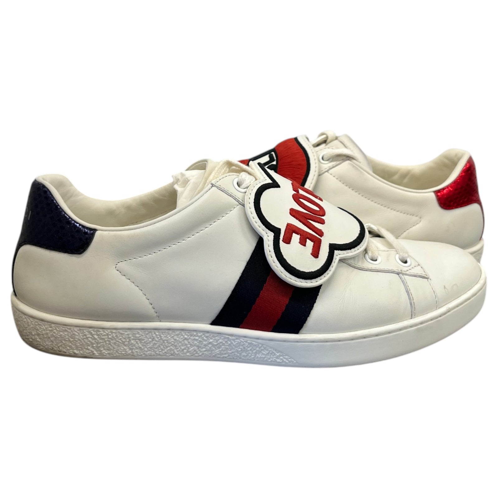 Women's Ace "Blind For Love" Low Trainers White Size 4 - Photo 3