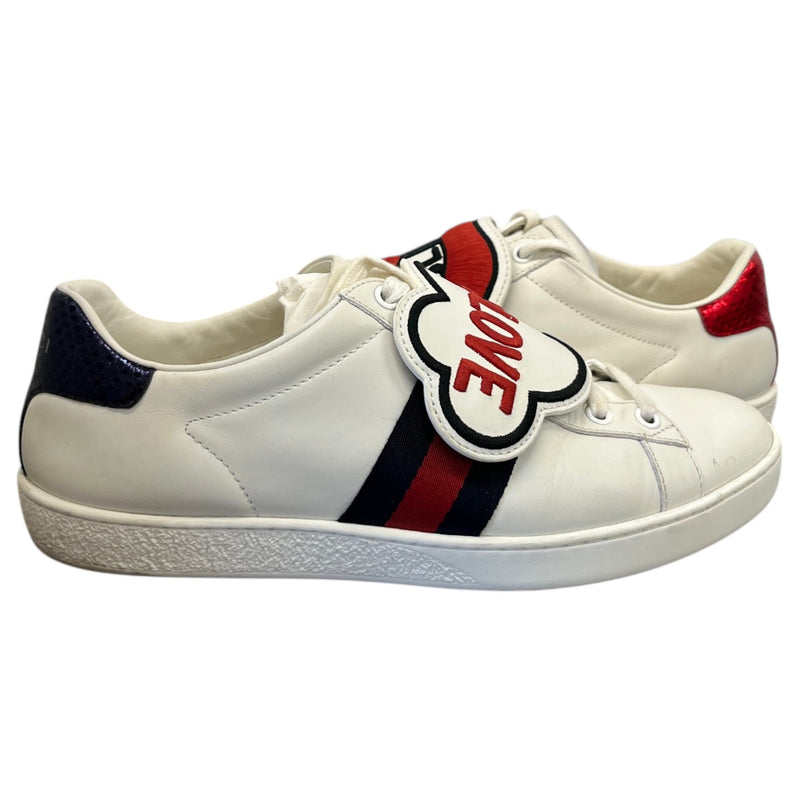 Women's Ace "Blind For Love" Low Trainers White Size 4