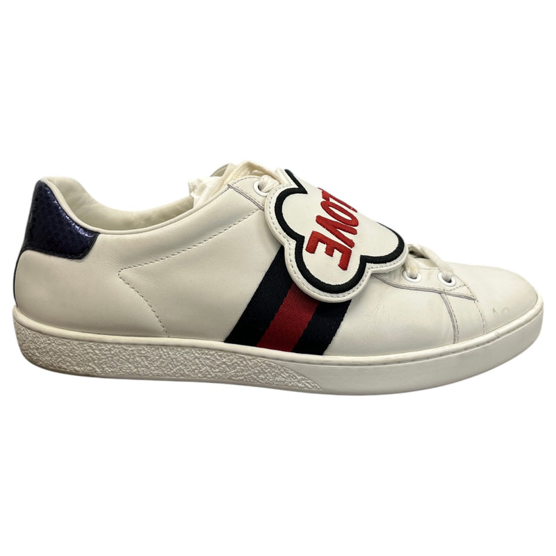 Women's Ace "Blind For Love" Low Trainers White Size 4
