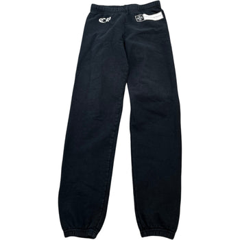 Men's Logo Print Joggers Black Size XS