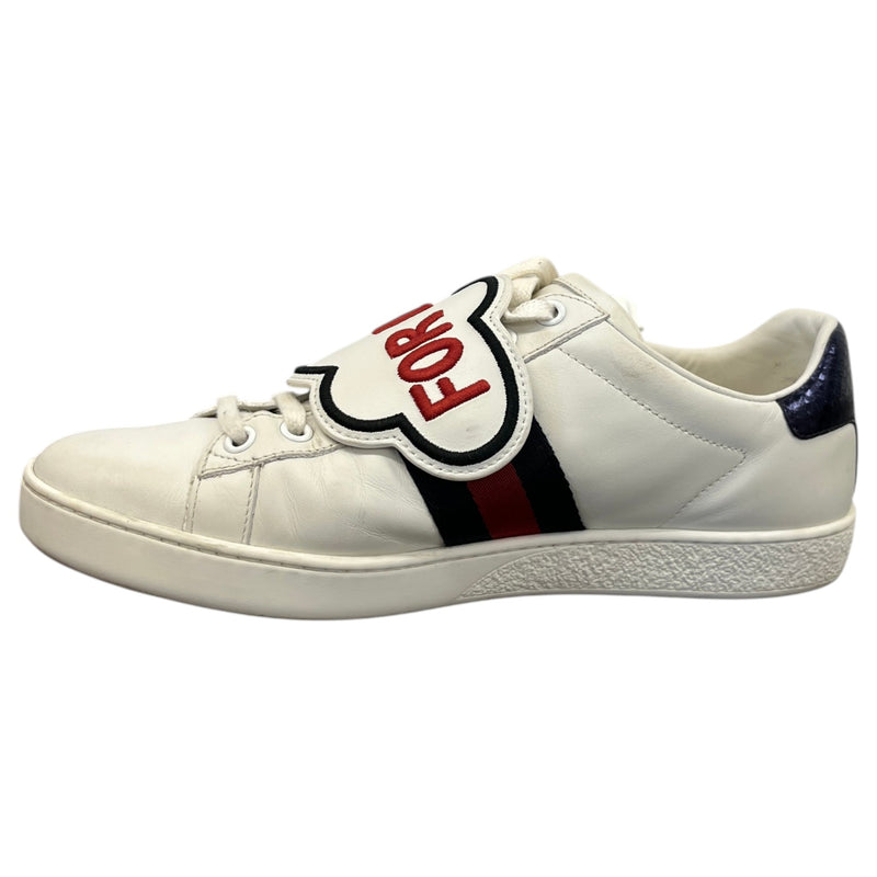 Women's Ace "Blind For Love" Low Trainers White Size 4
