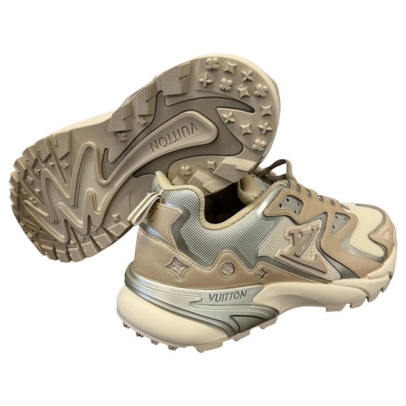 Men's LV Runner Tatic Low Trainers Beige Size UK 10.5 / EU 44.5