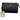 Women's Logo Lambskin Makeup Bag Black