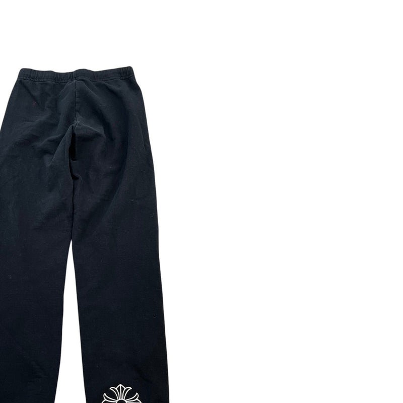 Men's Logo Print Joggers Black Size XS