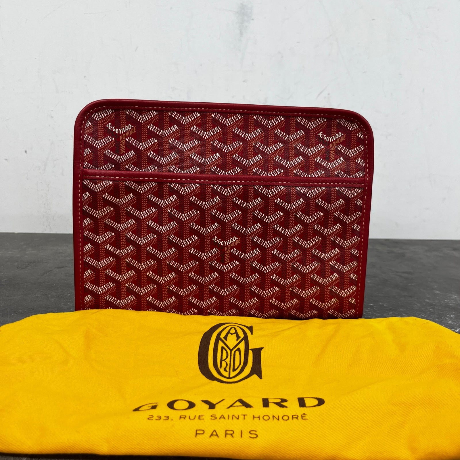 Men's Jouvence Mm Toiletry Bag Red - Photo 10